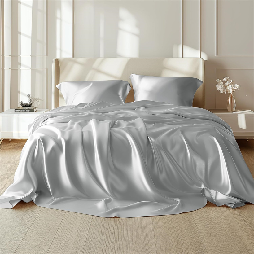 Silk Sheet Set - Lenzuolo Piatto di Lusso 100% Seta