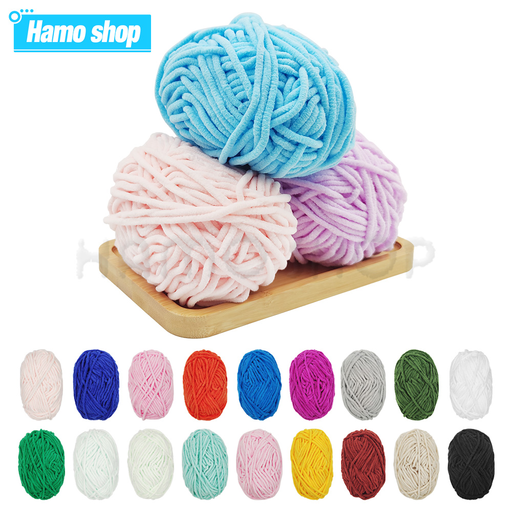 Wool Blanket Herringbone - Filato ciniglia morbido in lana e