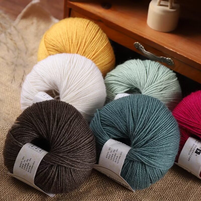 Wool Blanket Herringbone - Filato di Lana Merino Sottile da