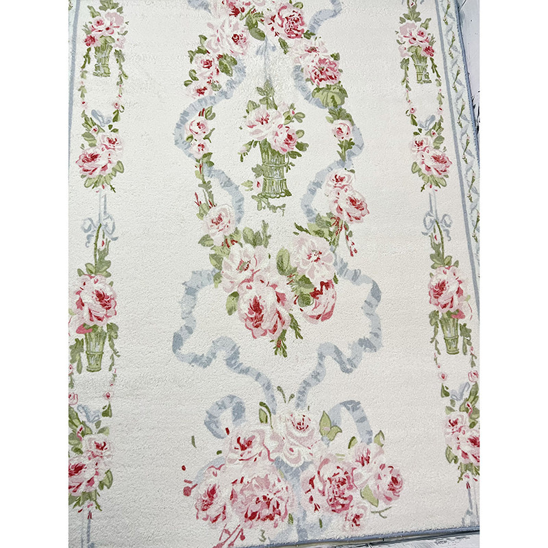 Home Textiles France - Tappeti in peluche in stile pastorale