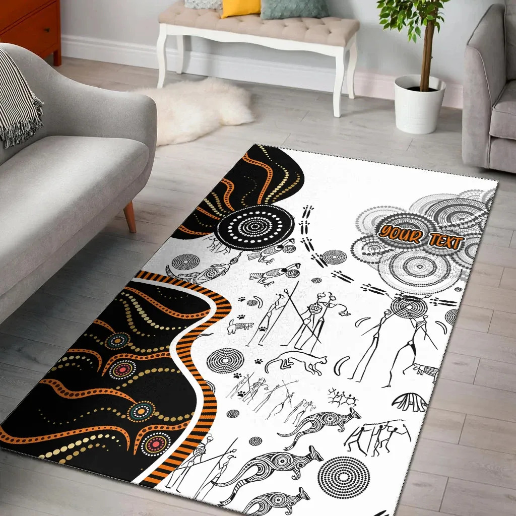 Home Textiles Week - Tappeto Naidoc Week Area Rug Aboriginal