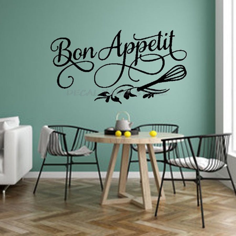 Home Textiles France - Buon Appetito Cita Decalcomania Della Parete