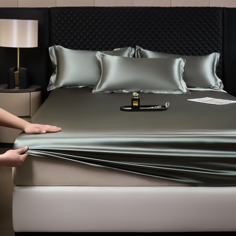 Coprimaterasso in rayon con le - Silk Sheet Set recensione e prezzo
