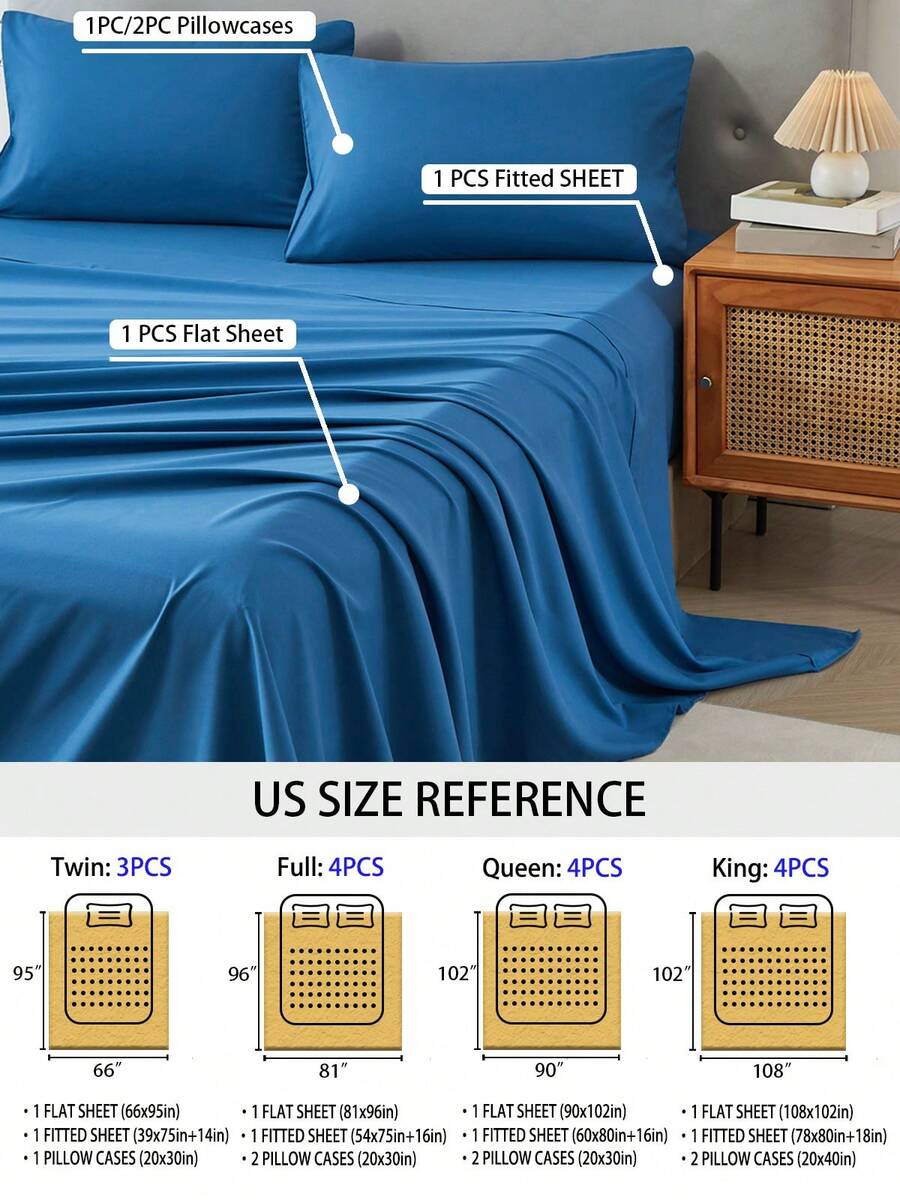 Set di lenzuola da letto 3/4 p - Silk Sheet Set recensione e prezzo