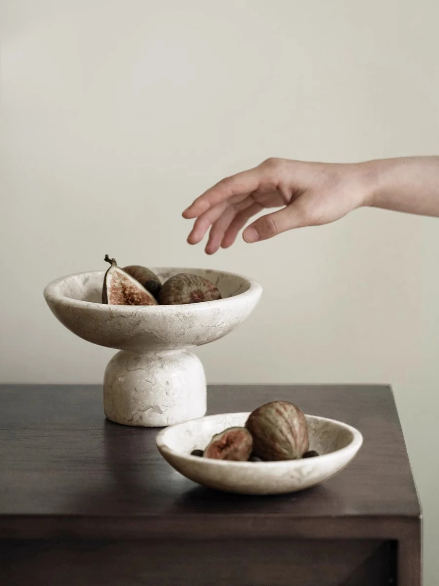 Composta di materiale in marmo - Home Textiles France recensione e prezzo