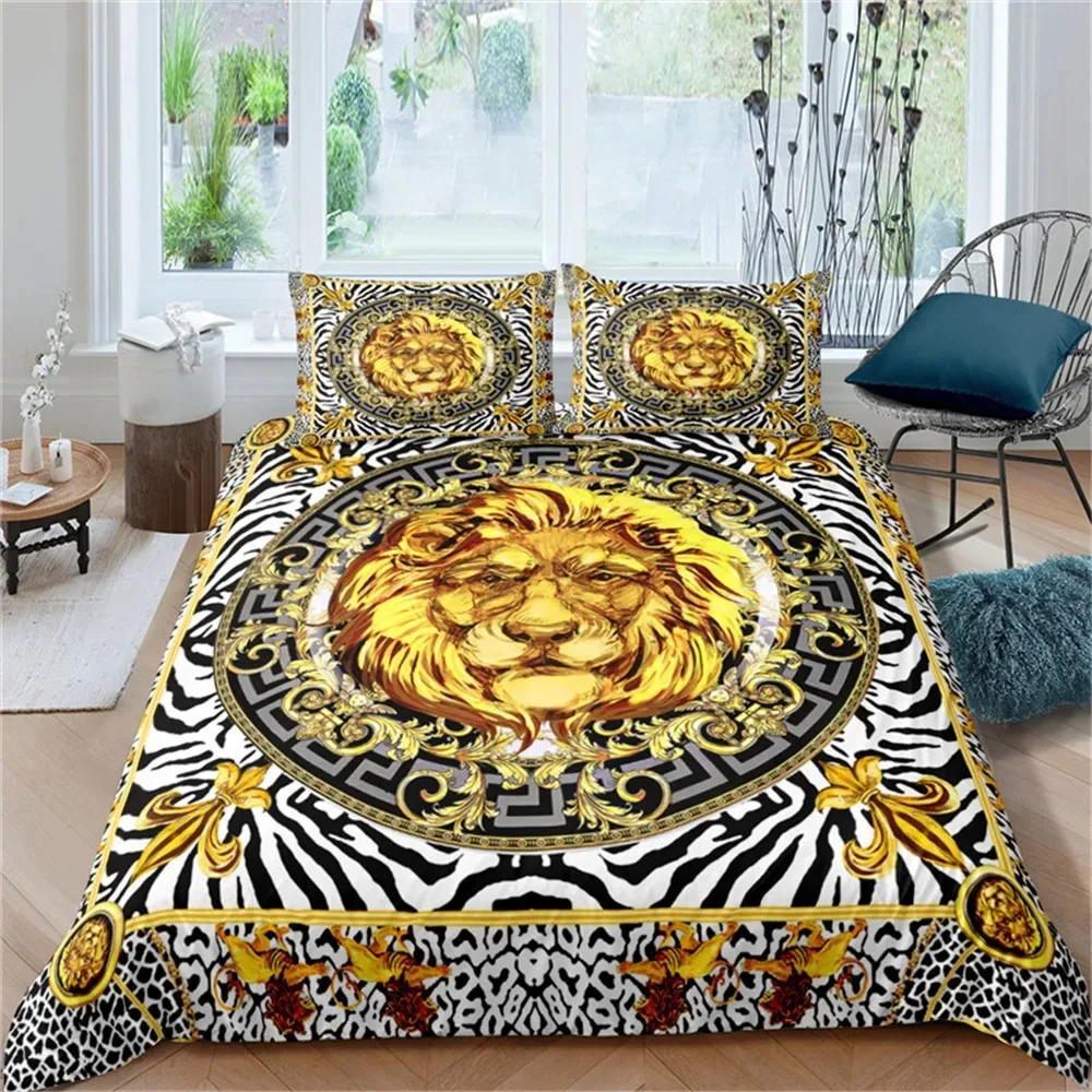 Barocco Arte moderna 3D Leone  - Bed Sheet Microfiber recensione e prezzo