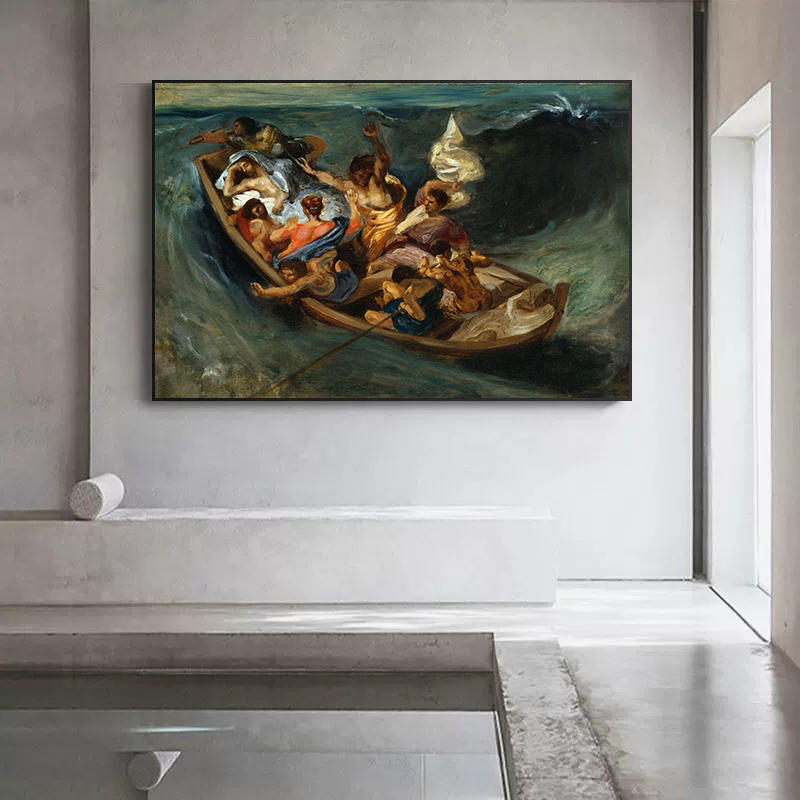 Artista Eugene Delacroix Liber - Home Textiles France recensione e prezzo